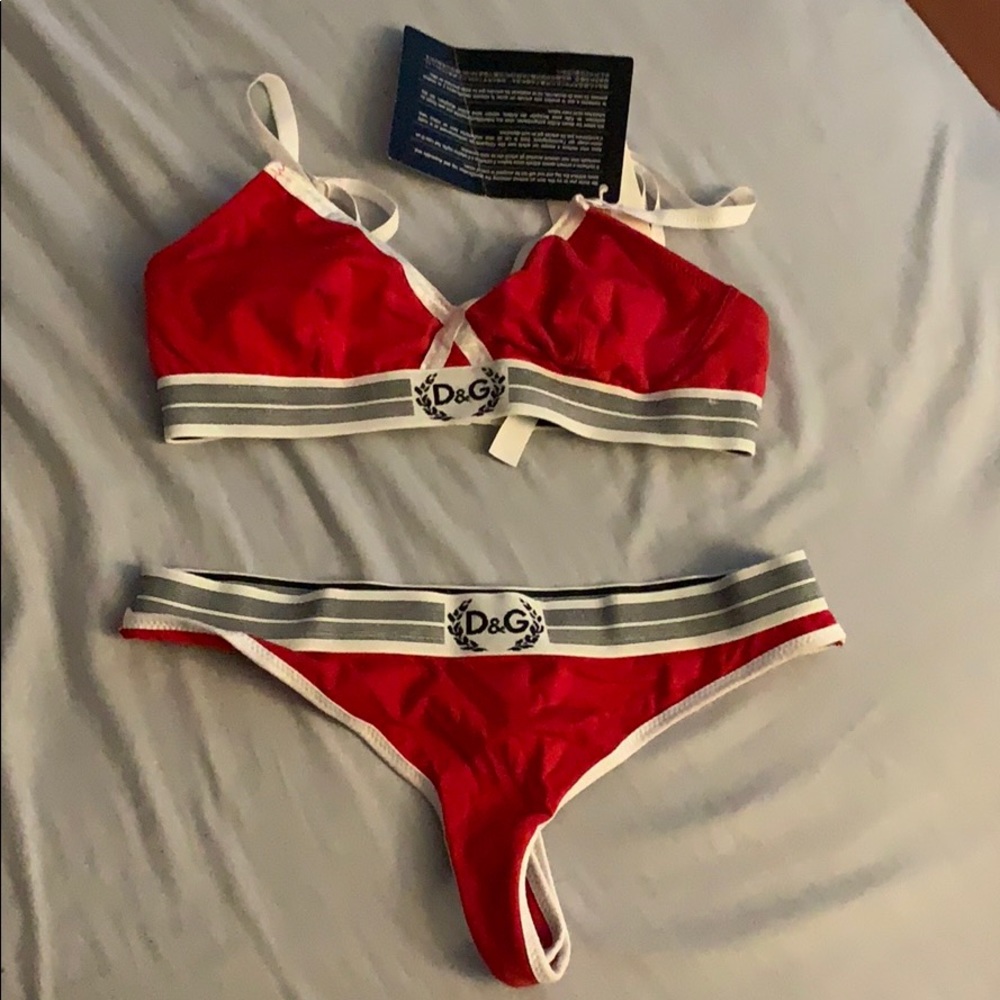 D&G cotton lingerie set